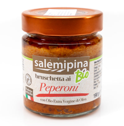 Organic Bell Pepper Bruschetta 190g