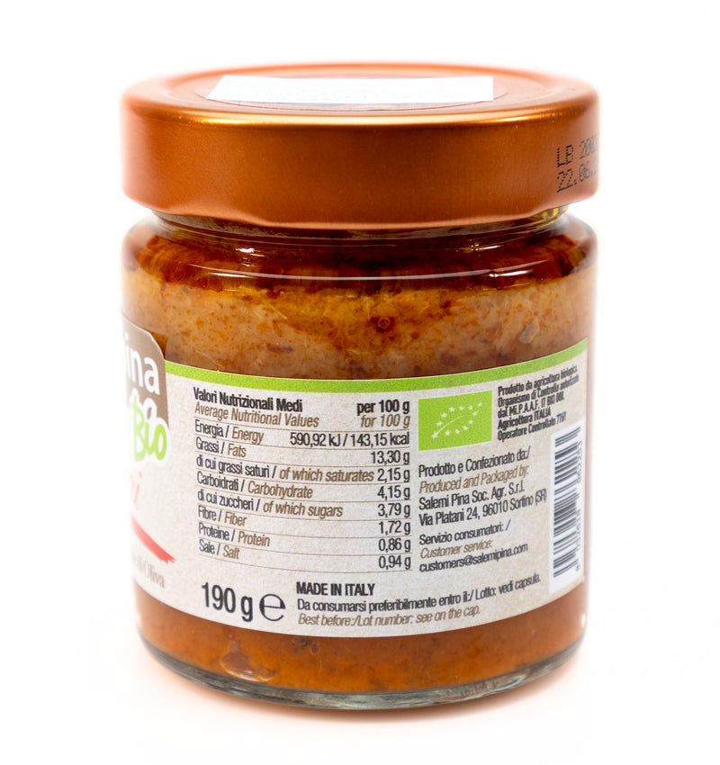 Organic Bell Pepper Bruschetta 190g