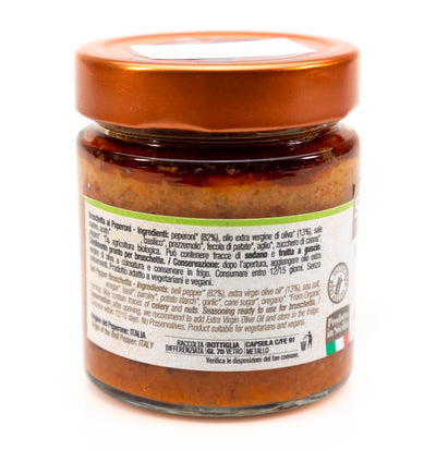 Organic Bell Pepper Bruschetta 190g