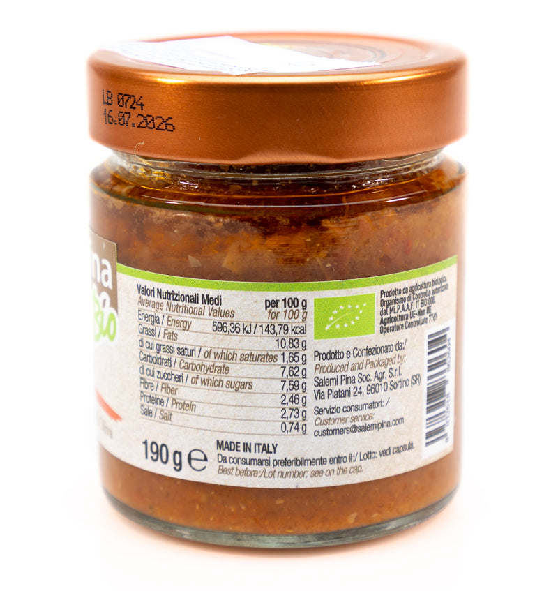 Organic Sicilian Pesto 190g