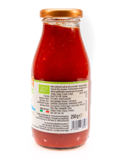 Organic Ready made Cherry Tomato Sauce Marinara 250g