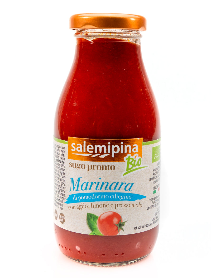 Organic Ready made Cherry Tomato Sauce Marinara 250g