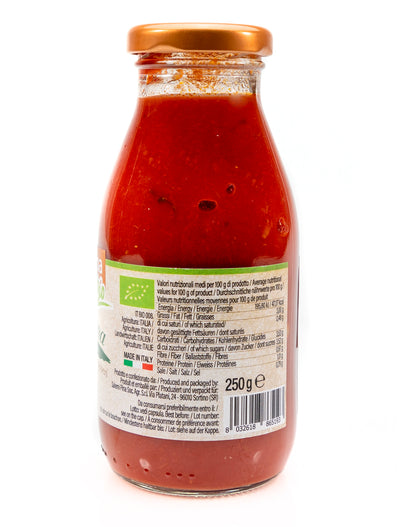 Organic Ready Made Cherry Tomato Sauce Palermitana 250g