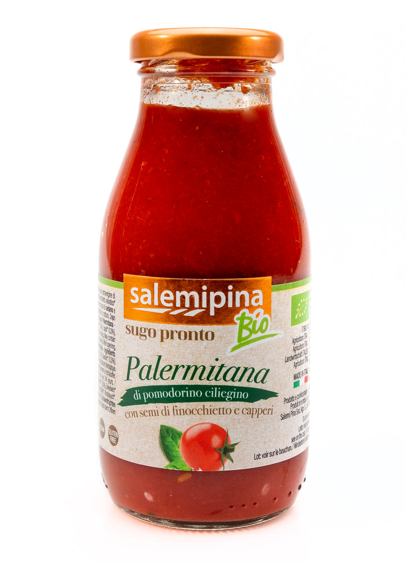 Organic Ready Made Cherry Tomato Sauce Palermitana 250g