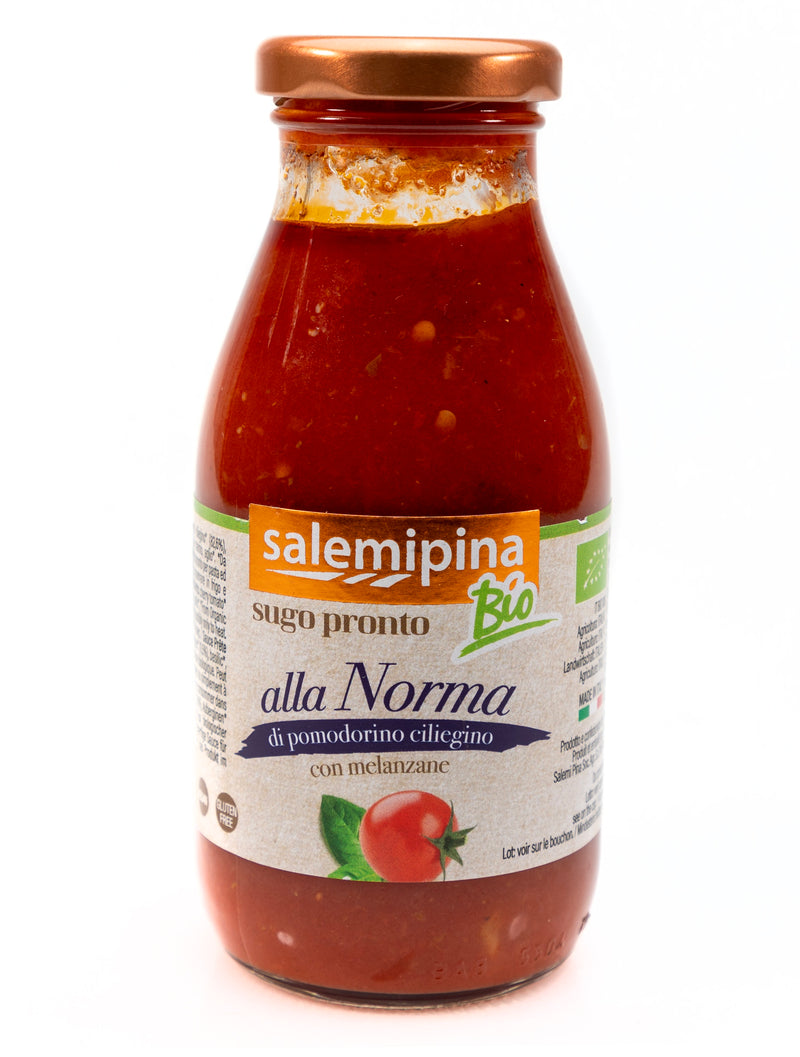 Organic Ready made Cherry Tomato Sauce Norma (Alla Norma) 250g