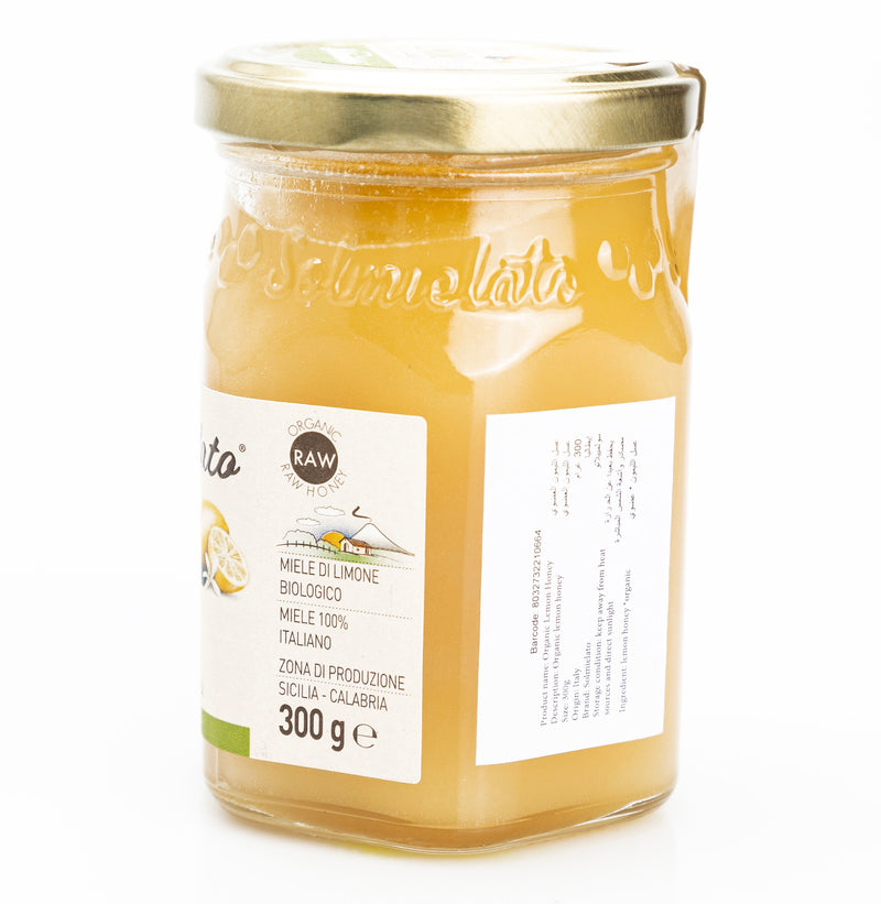 Organic Lemon Blossom Honey 300g