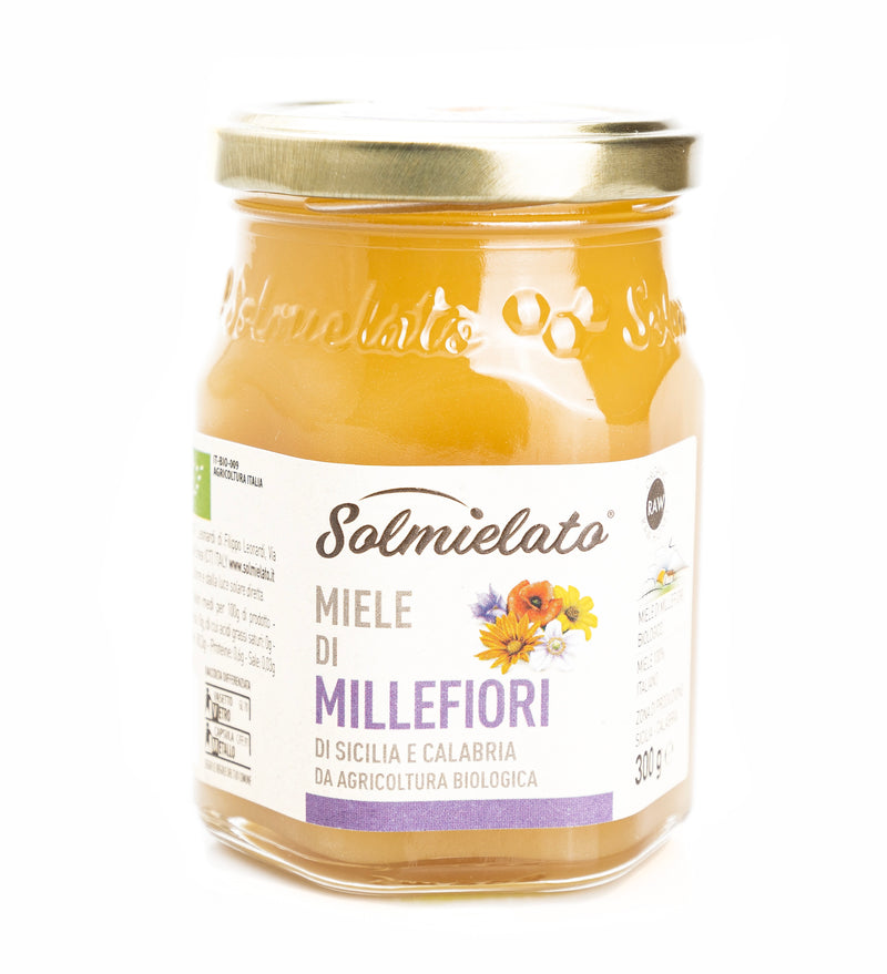 Organic Multiflower Blossom Honey 300g