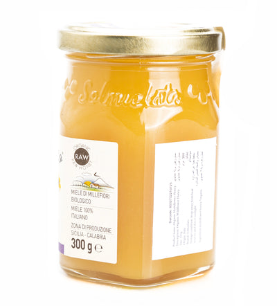 Organic Multiflower Blossom Honey 300g