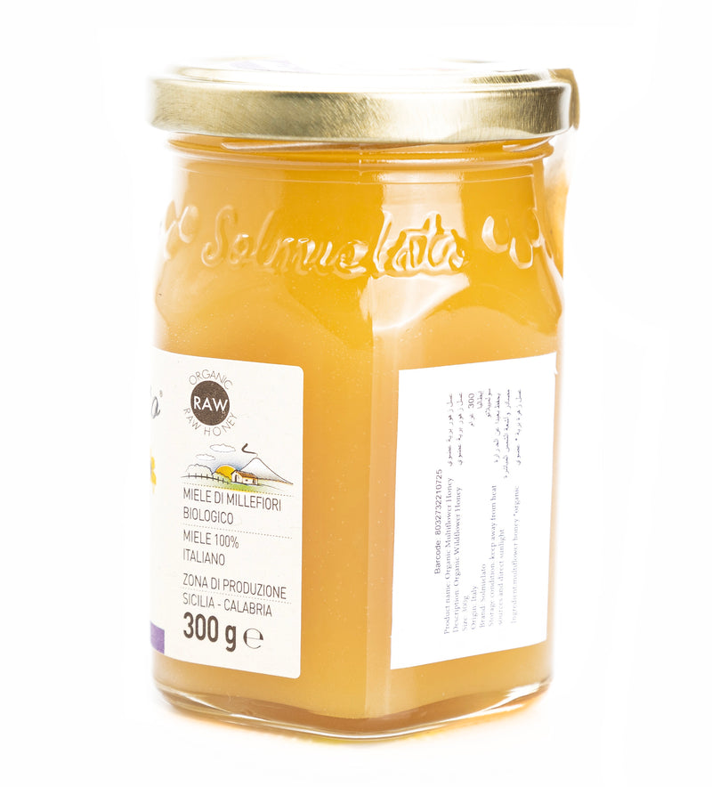 Organic Multiflower Blossom Honey 300g