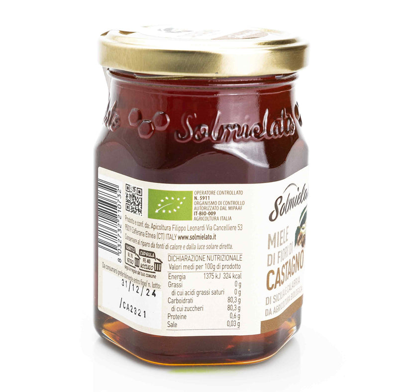 Organic Chestnut Blossom Honey 300g