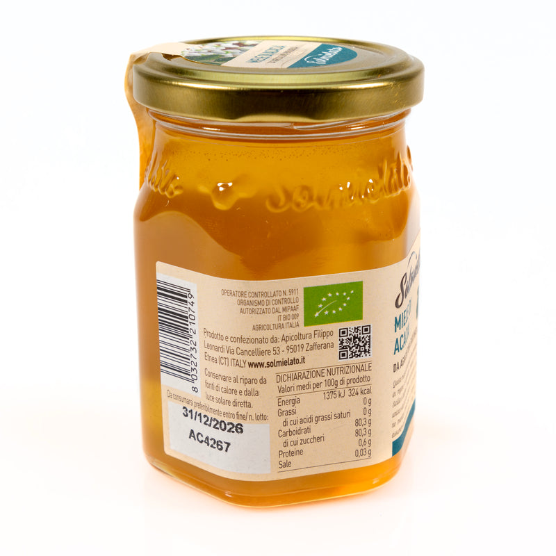 Organic Acacia Flower Honey 300g