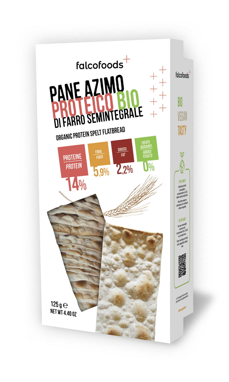 Organic Protein Spelt Flatbread 125g