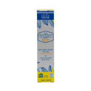 Organic Natural Lemon Gel Toothpaste 75ml