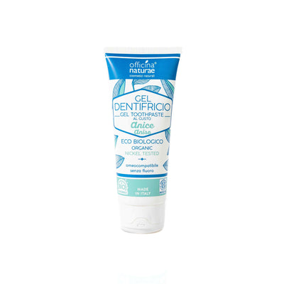 Officina Naturae Organic Gel Toothpaste Anise Flavour NO flouride 75ml