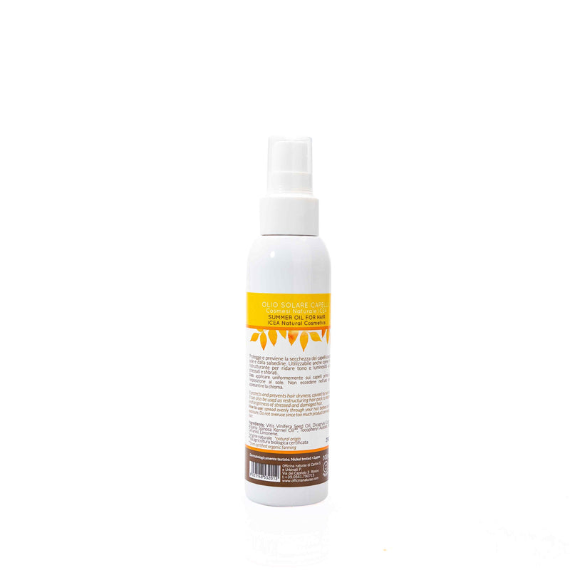 Organic Summer Oil For Hair 100ml