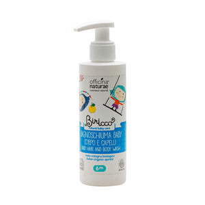 Organic Baby Hair and Body Wash 200ml