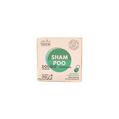 Officina Naturae Organic Solid Nourishing & Protective Shampoo 64g