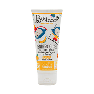 Organic Natural Kids GEL Toothpaste Banana Flavour 75ml