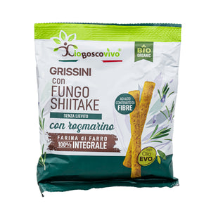 Organic Grissini With Rosemary And Shiitake Mushrooms front