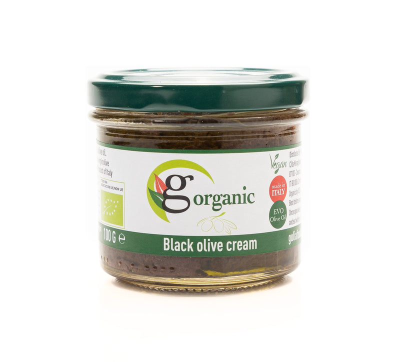 Organic Black Olive Cream 140g - Buy 1 Get 1 Free - Gulia Food -