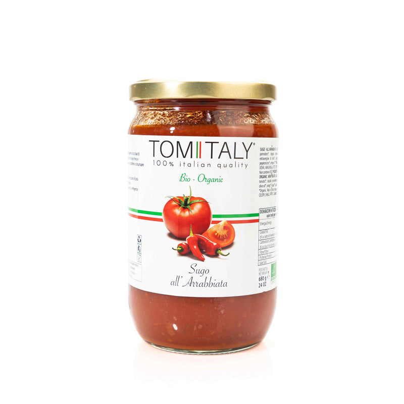 Tomi Italy Organic Arrabiata Sauce 680g