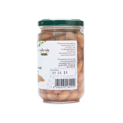 Organic Boiled Borlotti Beans 300g