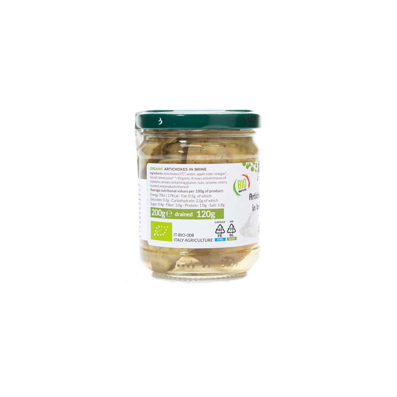Organic Artichokes in Brine 200g