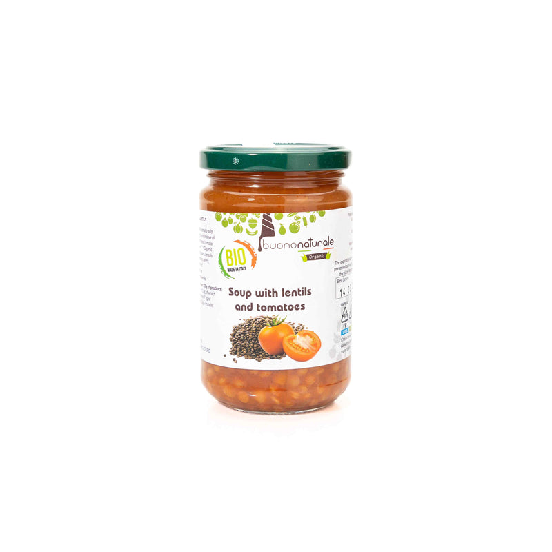 Organic Soup with Lentils and Tomatoes 300g