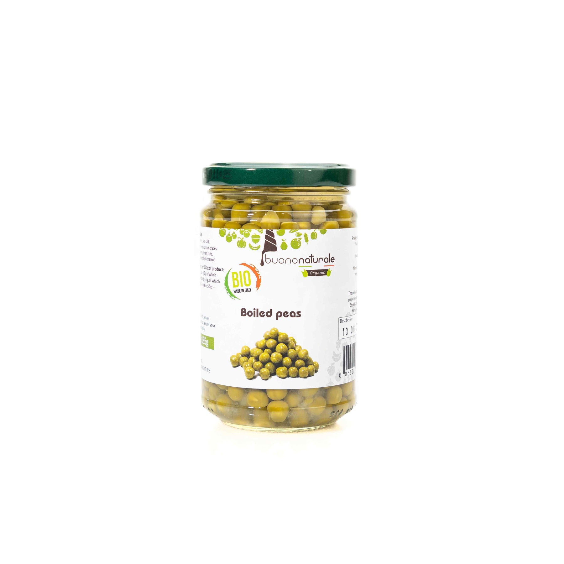 Organic Boiled peas 300g – Lets Organic