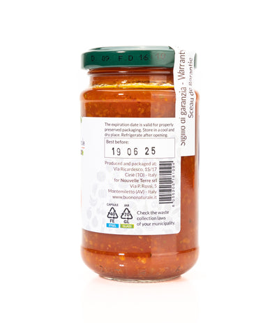 Organic Tomato Sauce with Soia 190g
