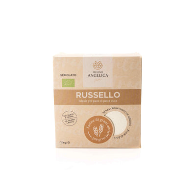 Organic Russello Semolato flour 1kg