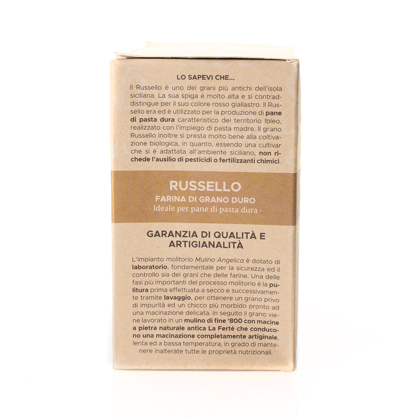 Organic Russello Semolato Flour 1kg