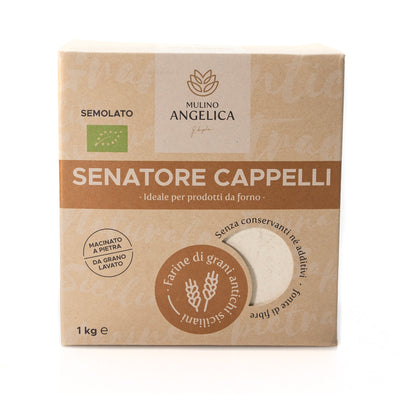 Organic Senatore Cappelli Semolato flour 1kg