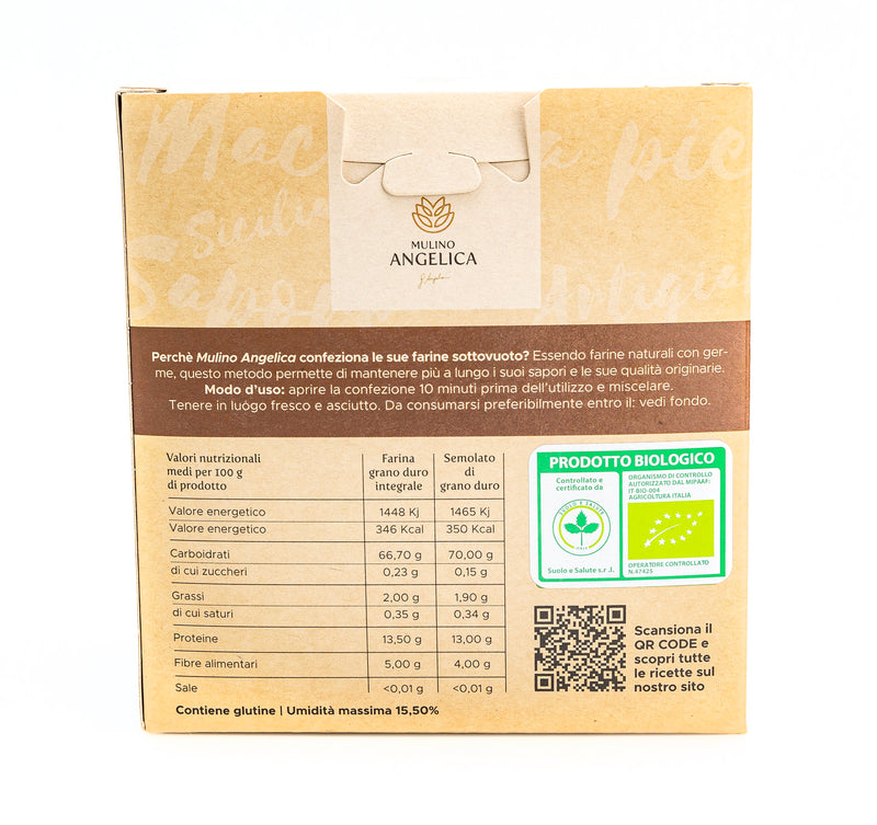 Organic Timilia Integrale Flour 1kg