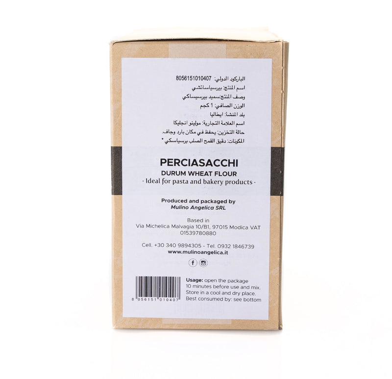 Organic Perciasacchi Semolato Flour 1kg - Mulino Angelica -