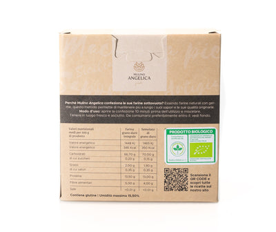 Organic Perciasacchi Semolato Flour 1kg - Mulino Angelica -