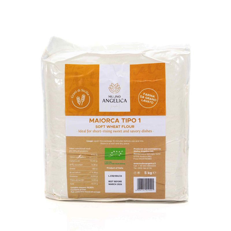 Organic Maiorca Type 1 flour 5kg