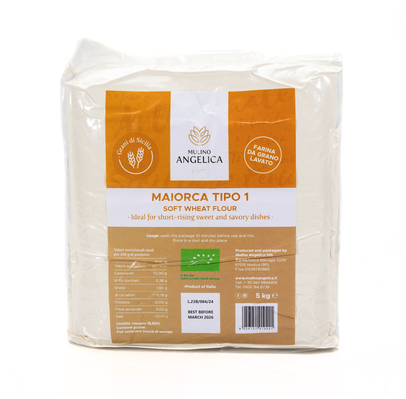 Organic Maiorca Type 1 Flour 5kg