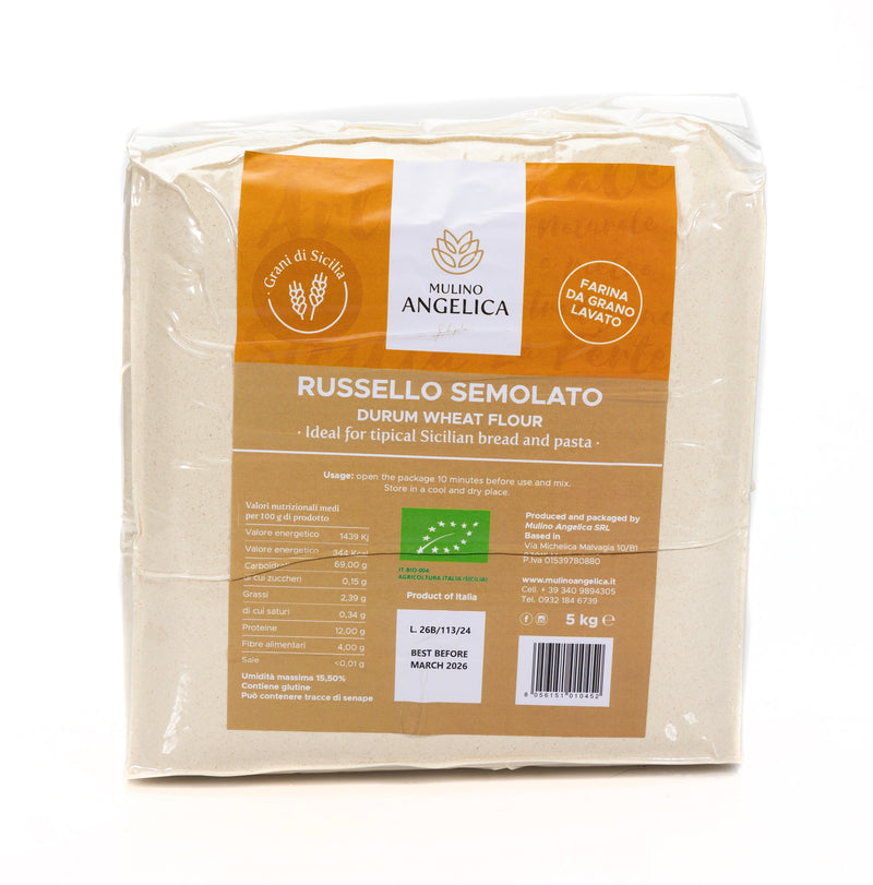 Russello Semolato Durum Wheat Flour 5kg