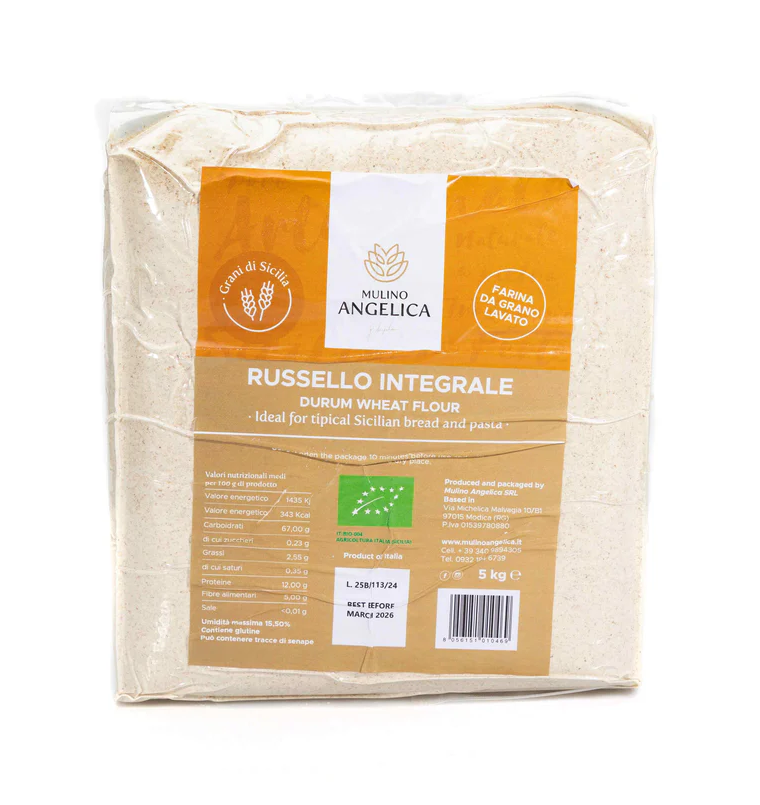 Organic Russello Integrale flour 5kg
