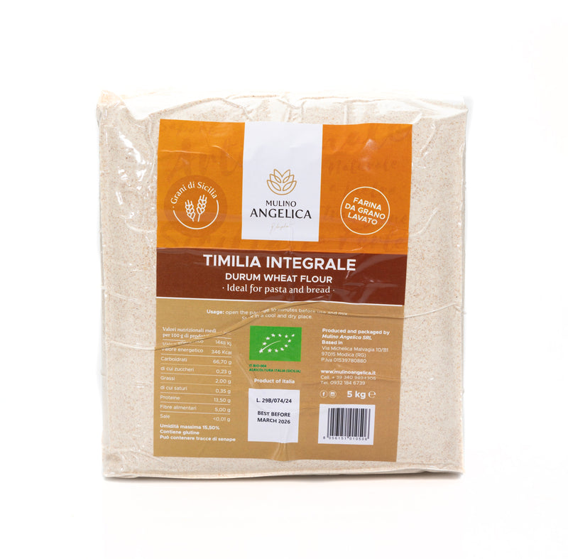 Organic Durum wheat flour - Timlia Integrale 5kg