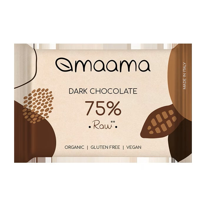 Organic 75% Chocolate Bar 12x30g