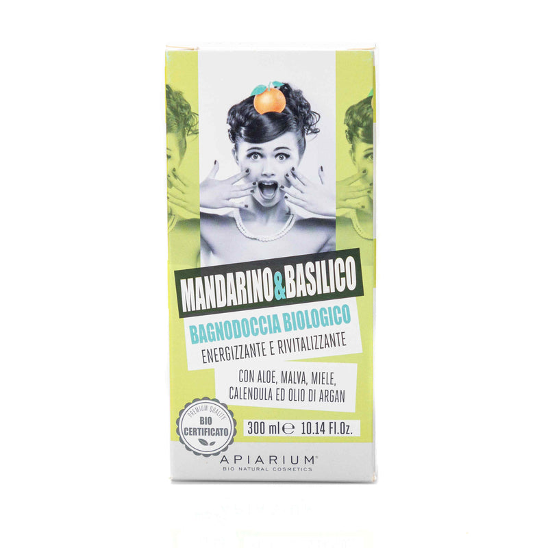 Organic Tangerine and Basil Shower Gel 300ml