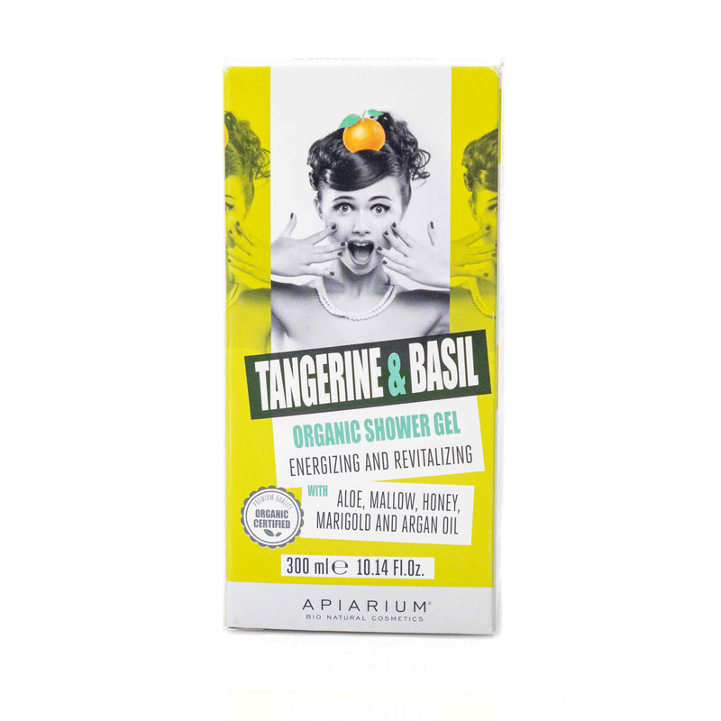 Organic Tangerine and Basil Shower Gel 300ml