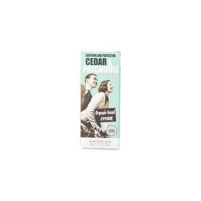 Apiarium Organic Cedar & Patchouli Hand Cream 50ml