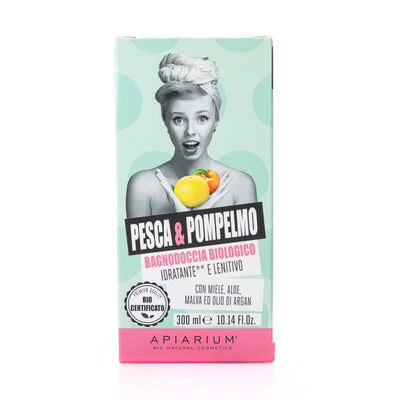 Organic Peach & Grapefruit Shower Gel 300ml