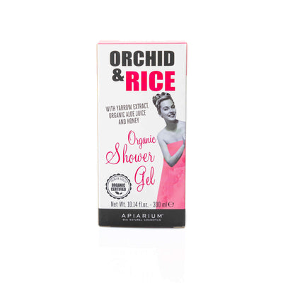 Apiarium Organic Orchid & Rice Shower Gel 300ml