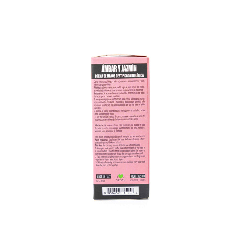 Organic Amber & Jasmine Hand Cream 50ml