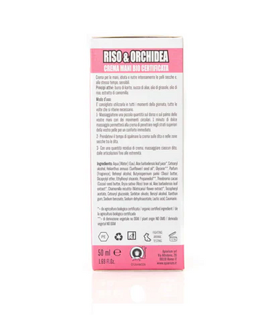 Organic Orchid & Rice Hand Cream 50ml