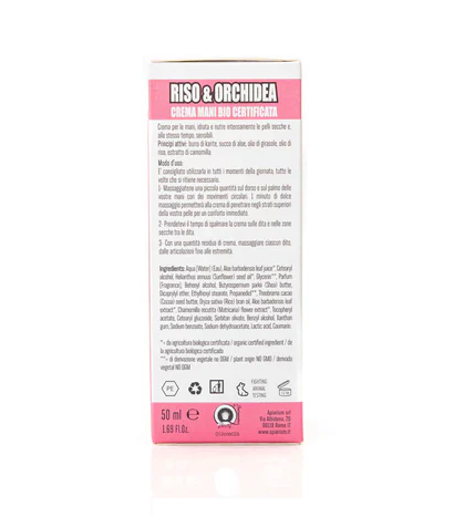 Organic Orchid & Rice Hand Cream 50ml